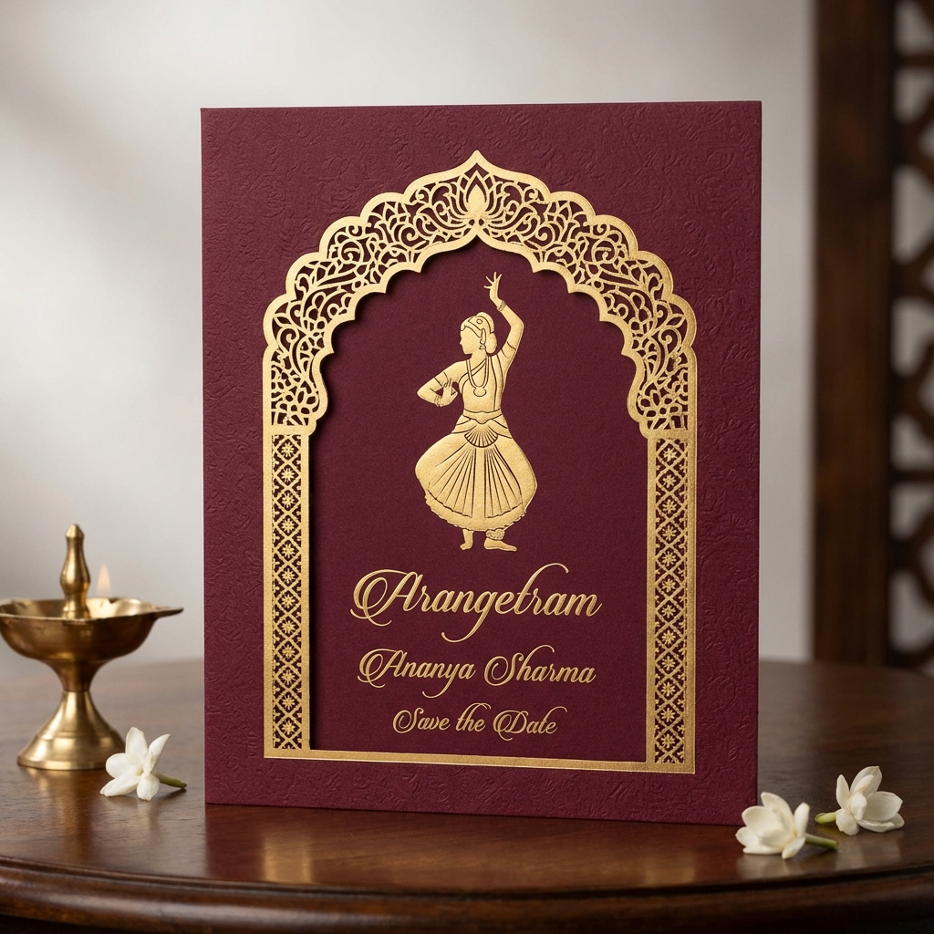 Arangetram Invitation